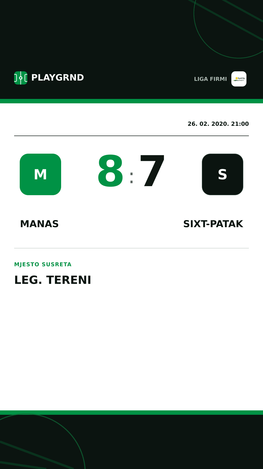 Instagram slika: Manas 8:7 Sixt-Patak