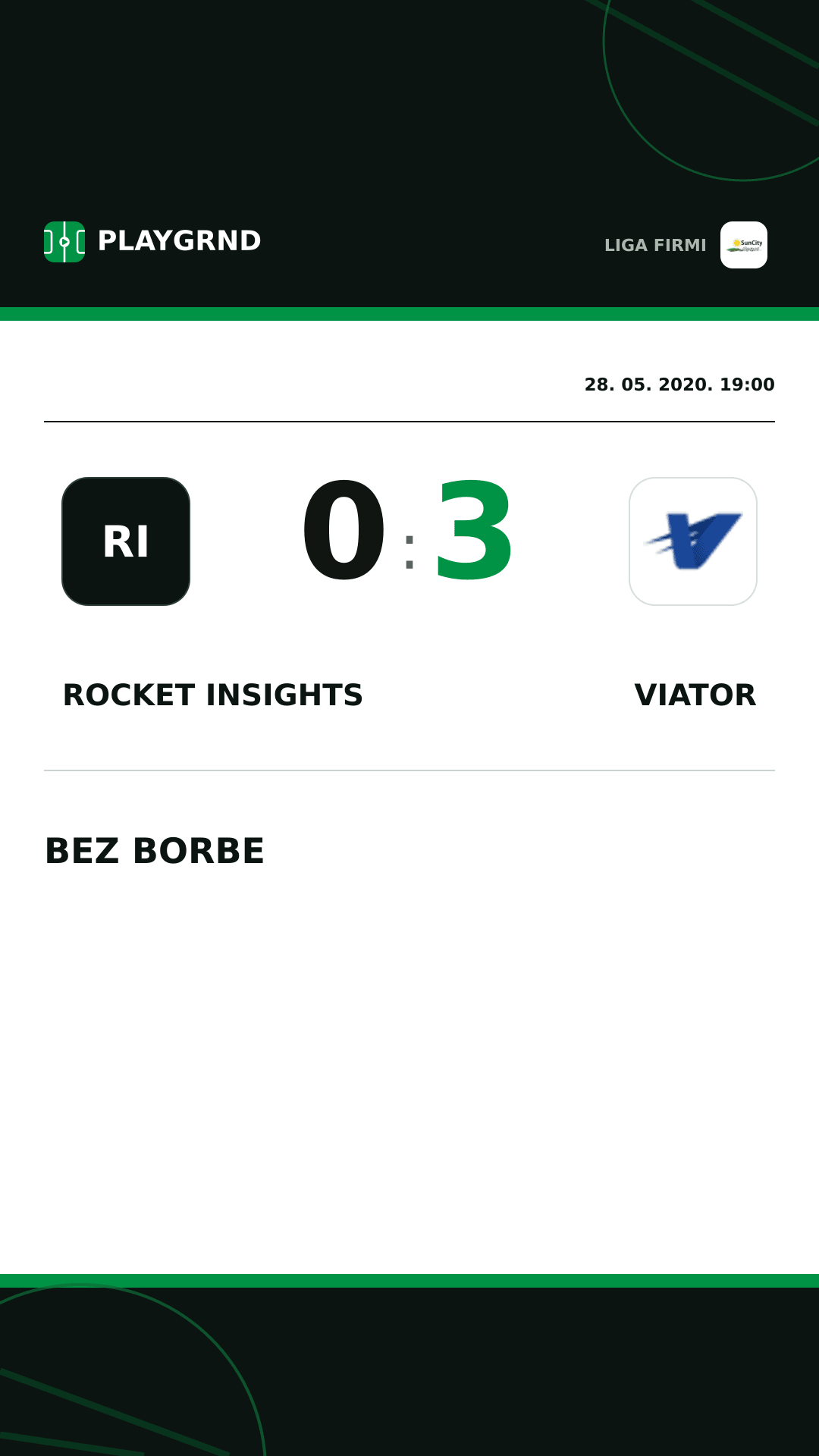 Instagram slika: Rocket Insights 0:3 Viator