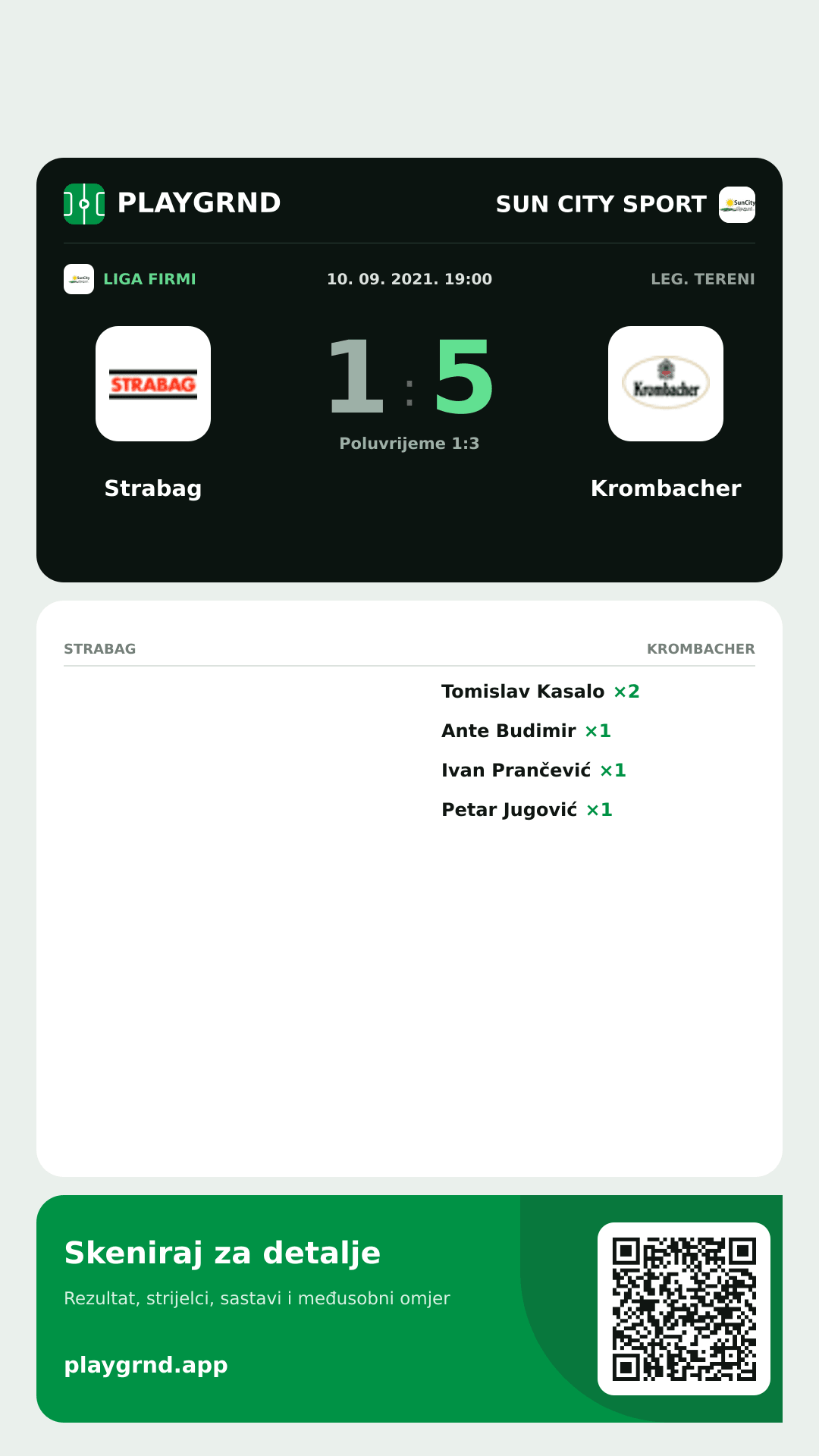 Story image: Strabag 1:5 Krombacher