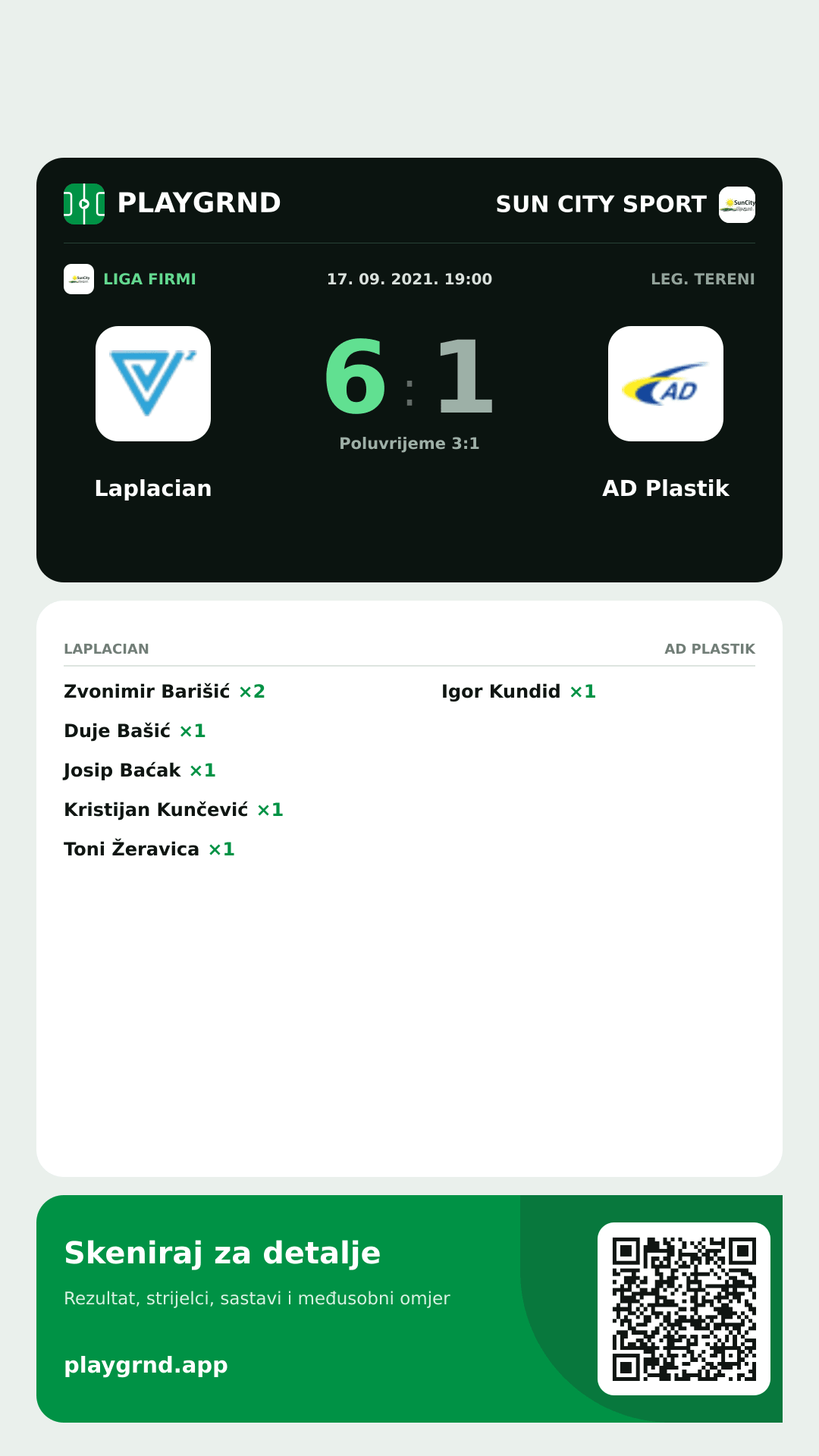Story slika: Laplacian 6:1 AD Plastik