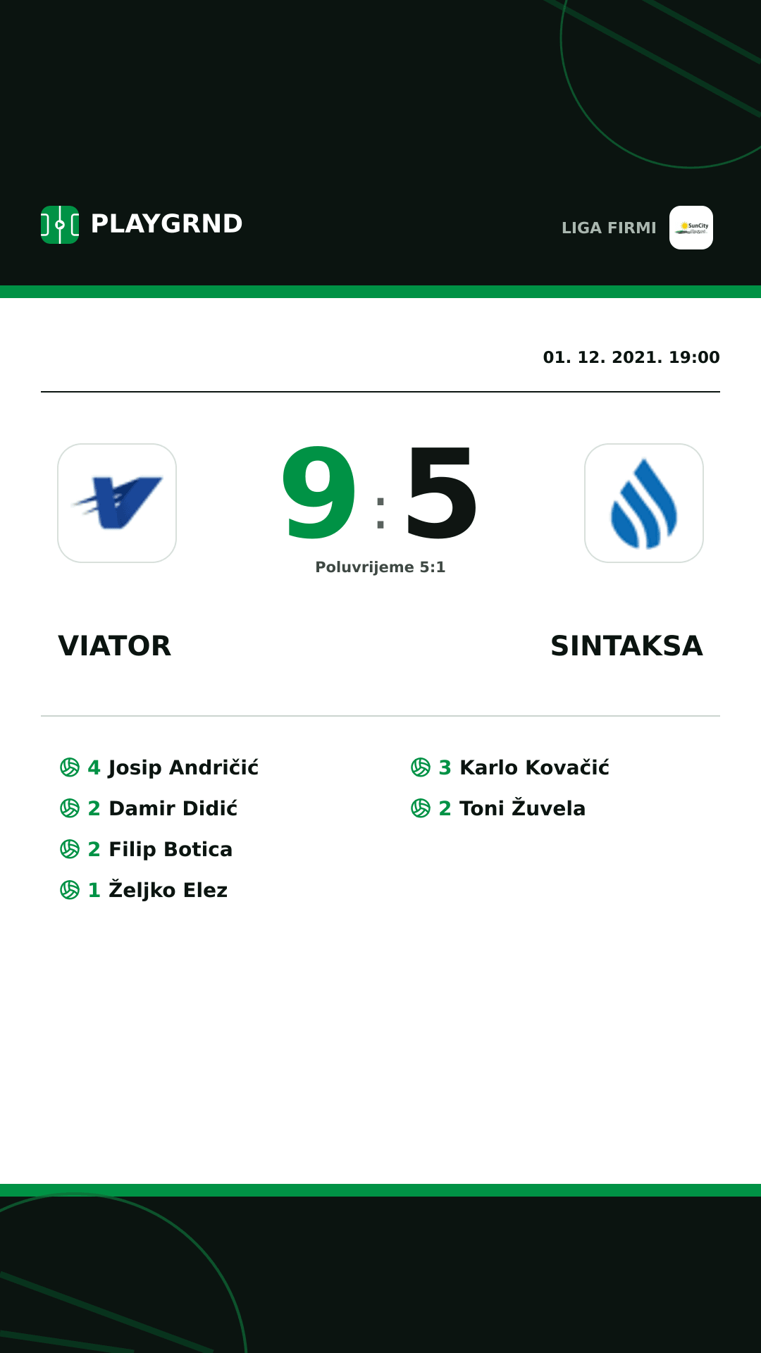 Instagram slika: Viator 9:5 Sintaksa