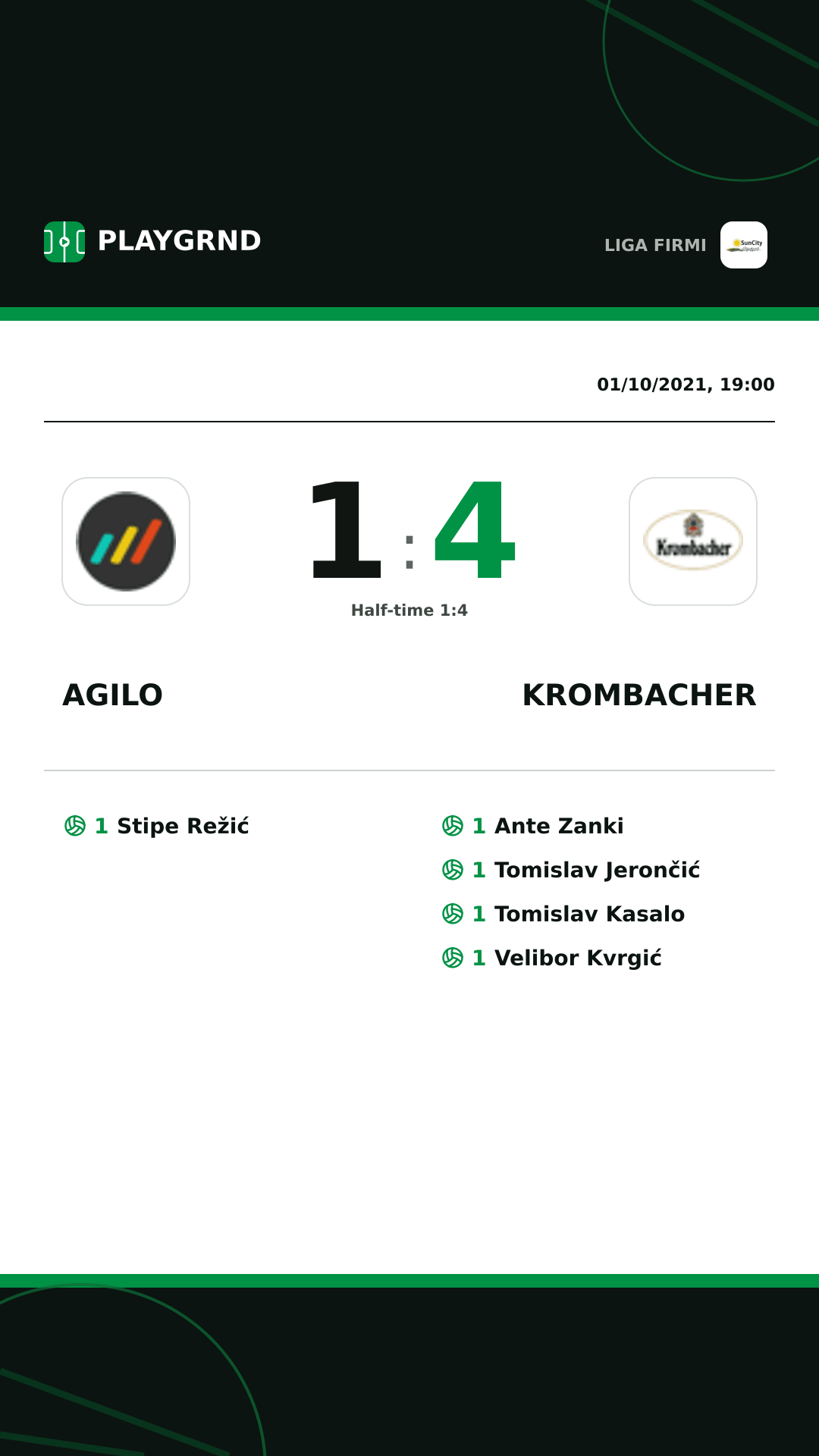 Instagram artwork: Agilo 1:4 Krombacher