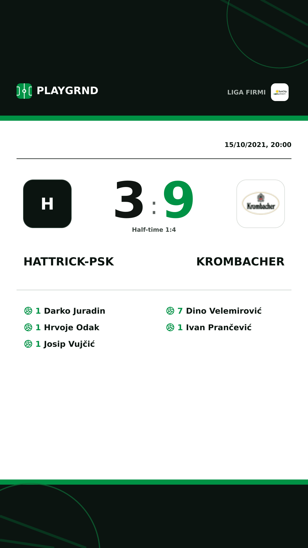 Instagram artwork: Hattrick-Psk 3:9 Krombacher