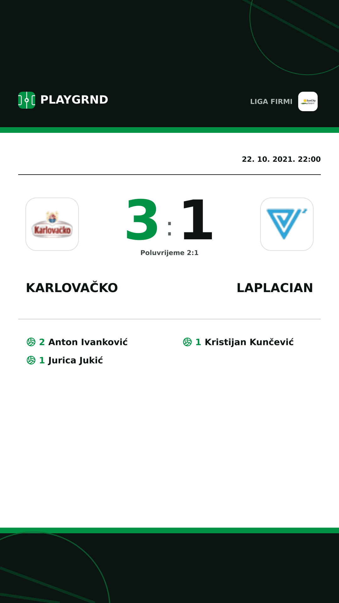 Instagram slika: Karlovačko 3:1 Laplacian