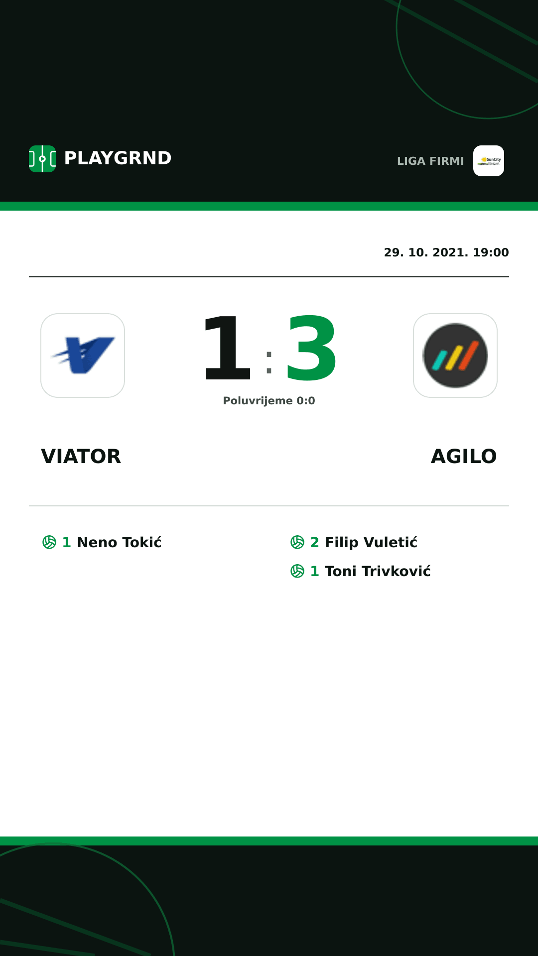 Instagram slika: Viator 1:3 Agilo