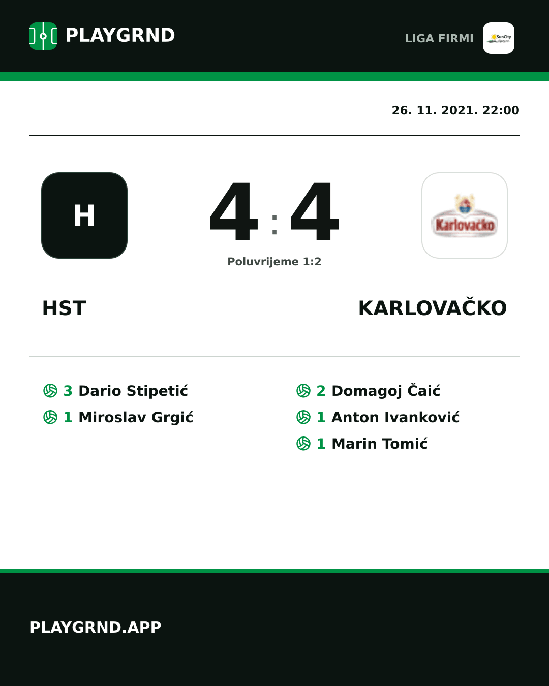 Instagram slika: Hst 4:4 Karlovačko