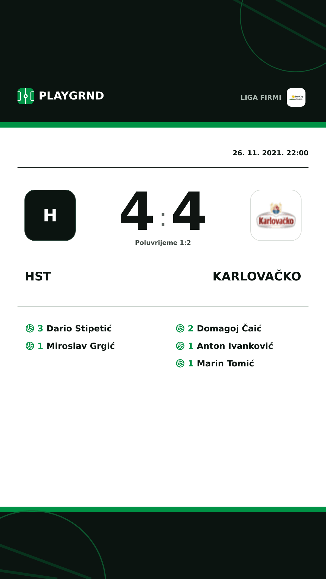 Instagram slika: Hst 4:4 Karlovačko