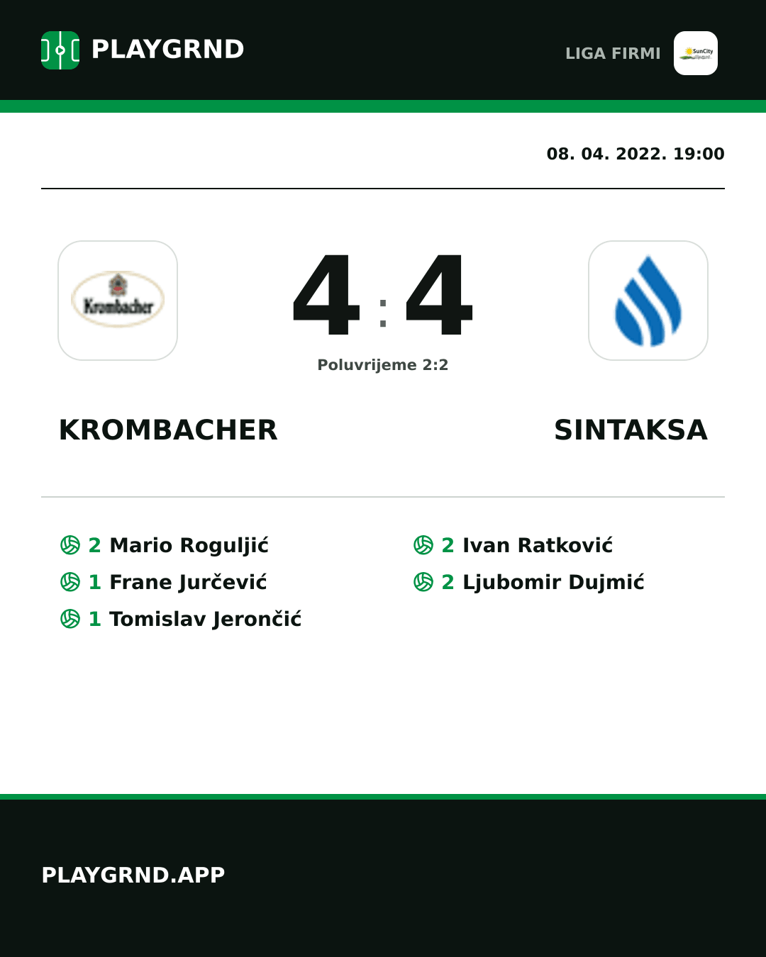 Instagram slika: Krombacher 4:4 Sintaksa