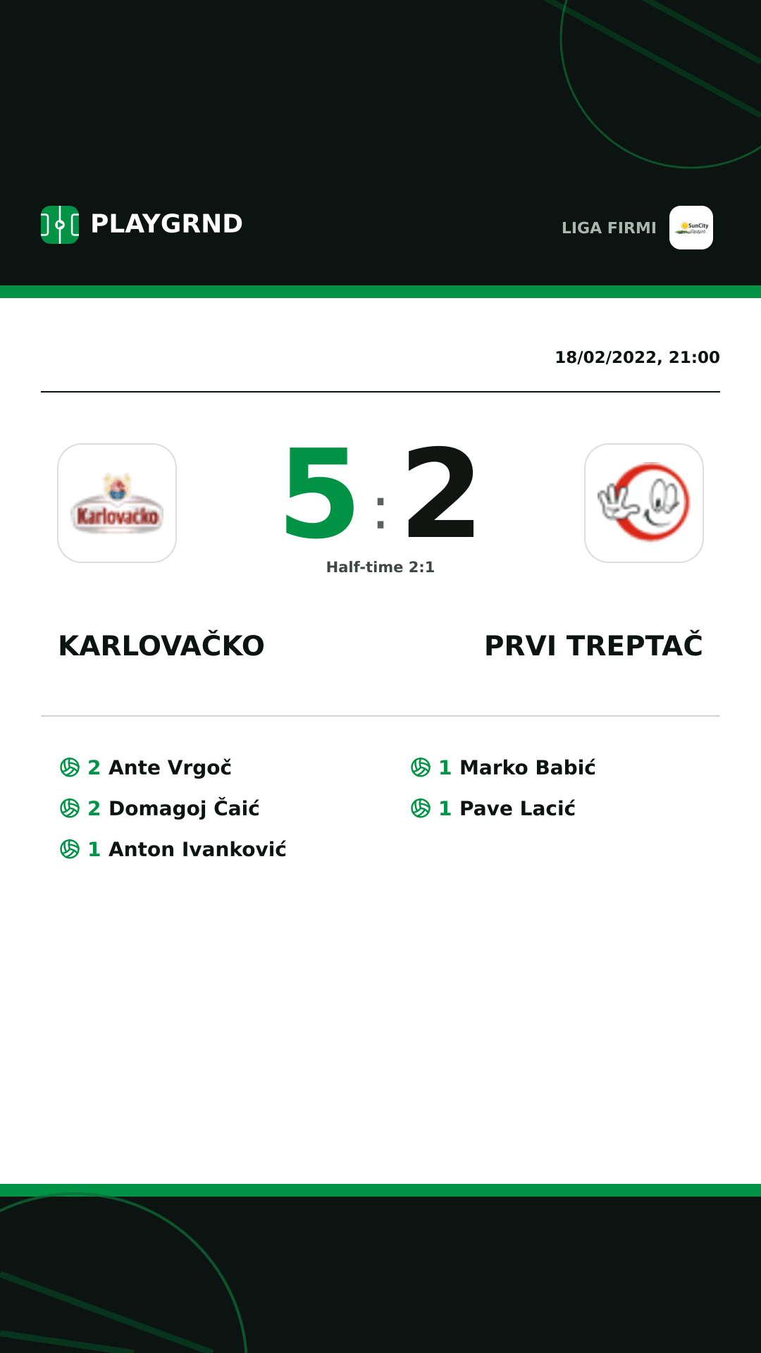Instagram artwork: Karlovačko 5:2 Prvi Treptač