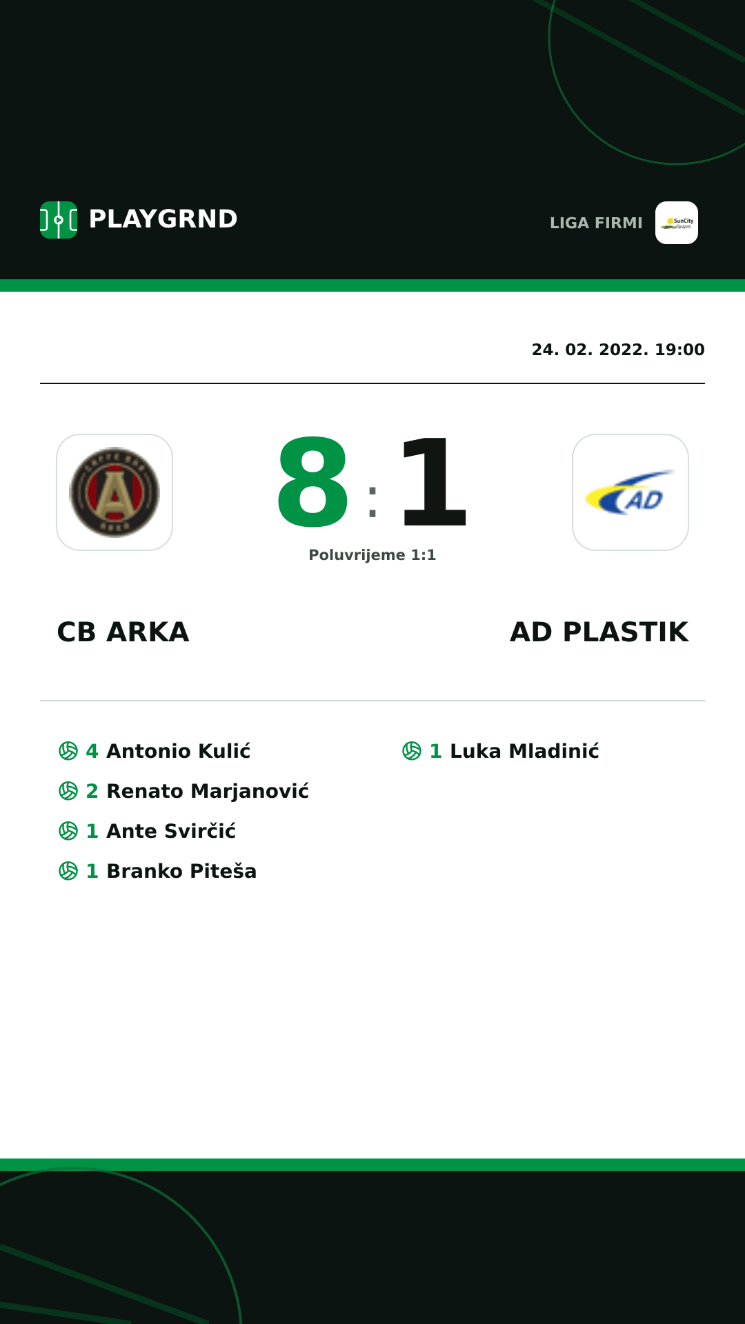 Instagram slika: CB Arka 8:1 AD Plastik