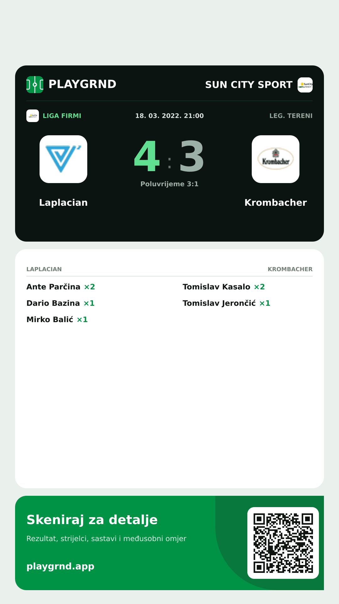 Story slika: Laplacian 4:3 Krombacher