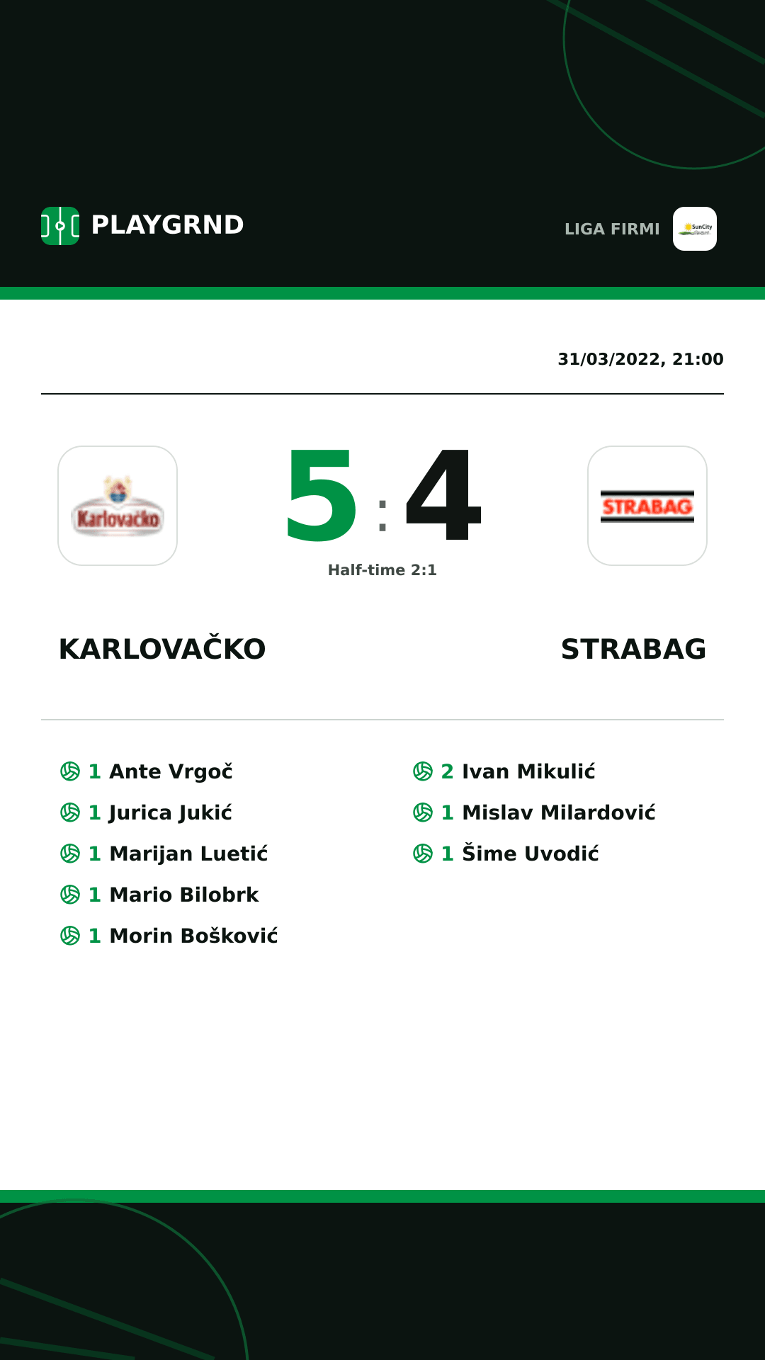 Instagram artwork: Karlovačko 5:4 Strabag