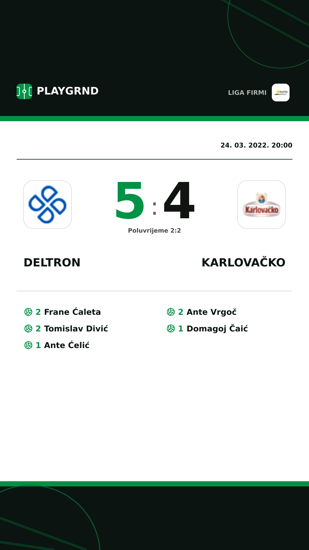 Instagram slika: Deltron 5:4 Karlovačko