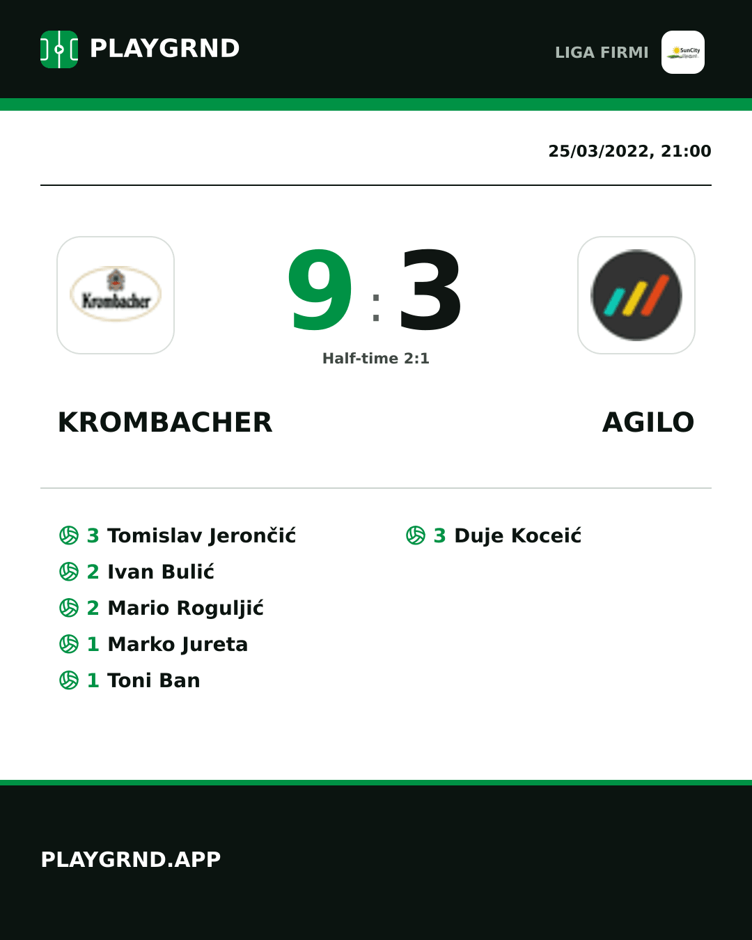 Instagram artwork: Krombacher 9:3 Agilo