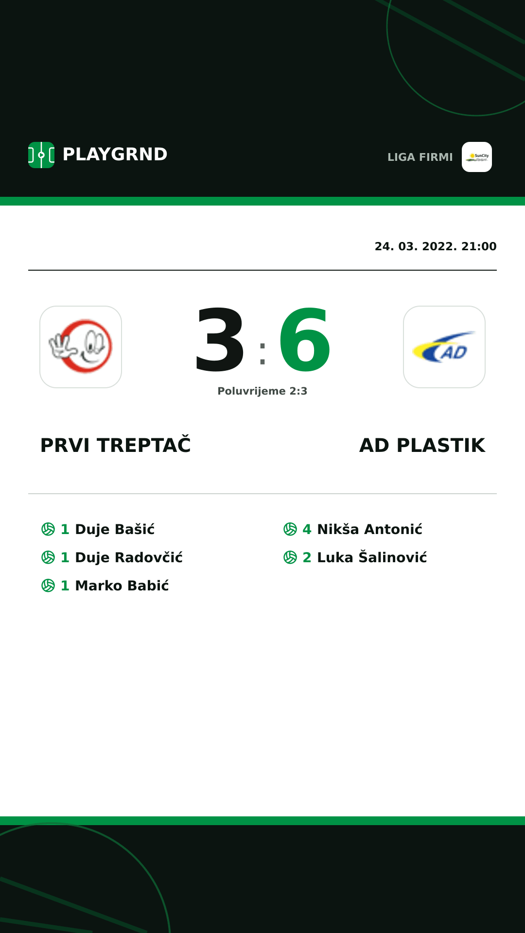 Instagram slika: Prvi Treptač 3:6 AD Plastik