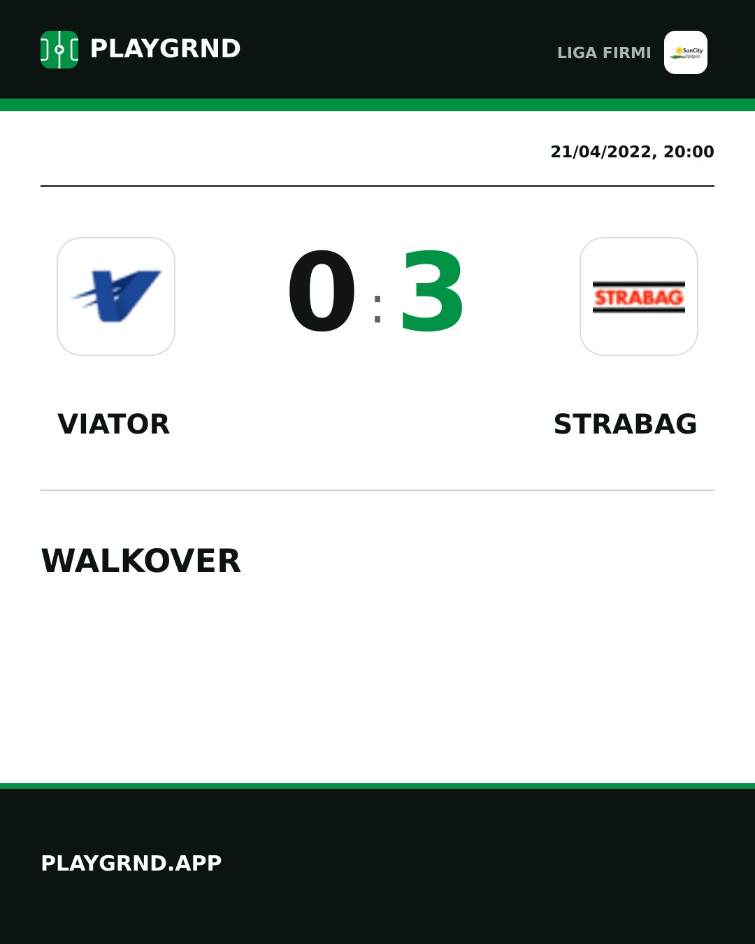 Instagram artwork: Viator 0:3 Strabag
