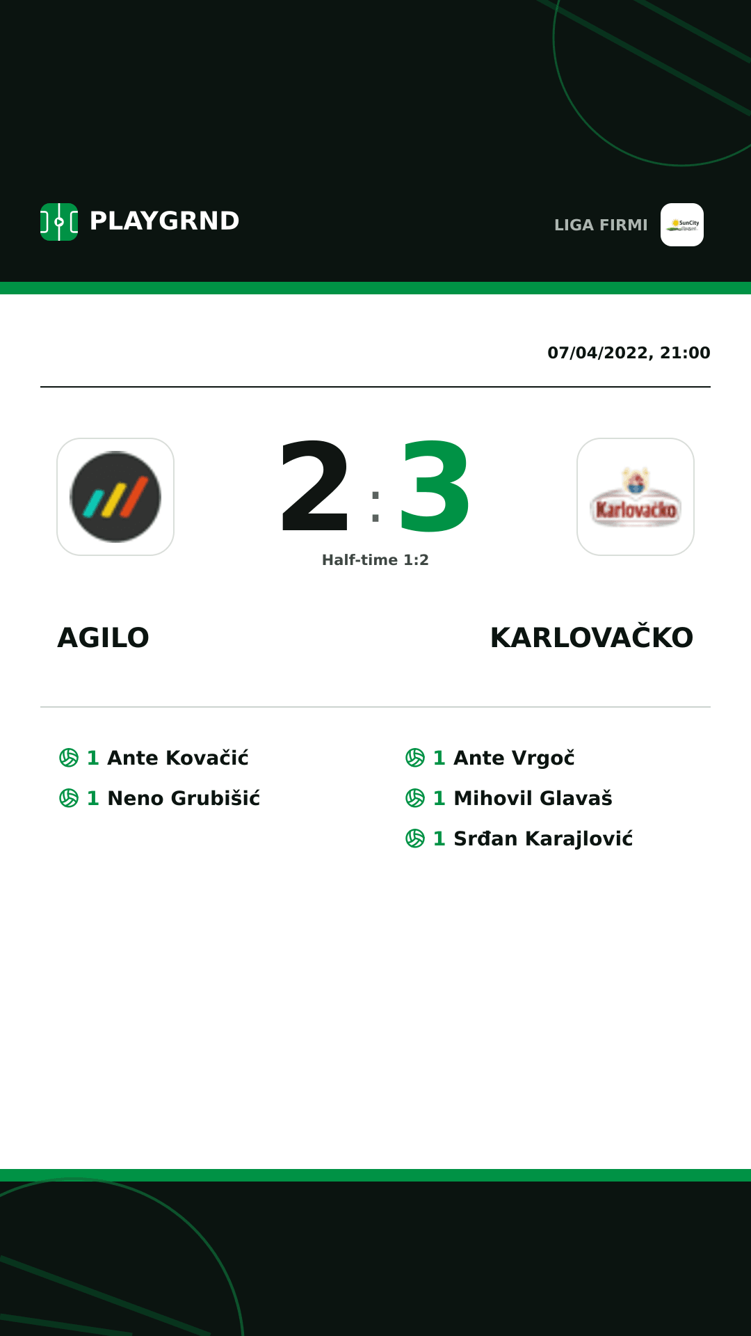 Instagram artwork: Agilo 2:3 Karlovačko
