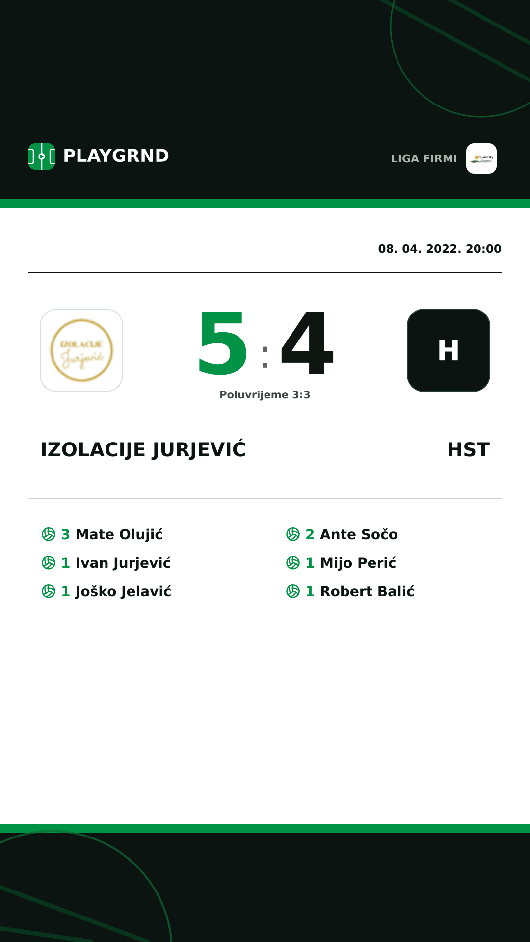 Instagram slika: Izolacije Jurjević 5:4 Hst