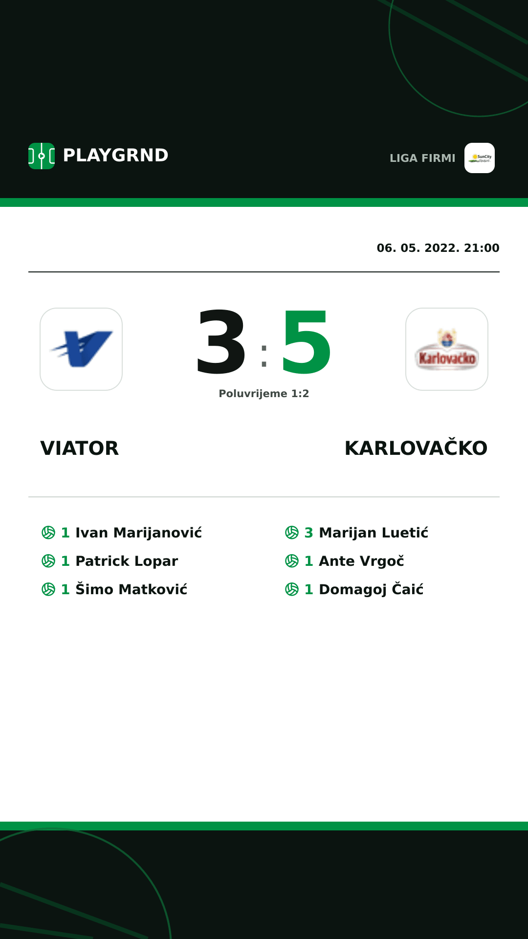 Instagram slika: Viator 3:5 Karlovačko