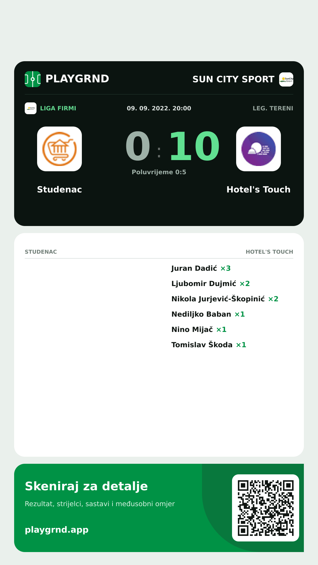 Story slika: Studenac 0:10 Hotel's Touch