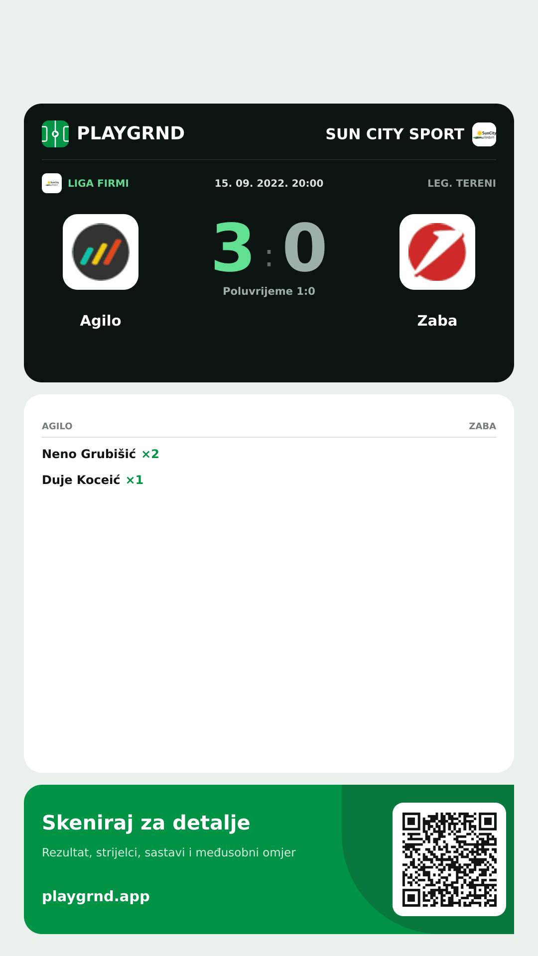 Story image: Agilo 3:0 Zaba