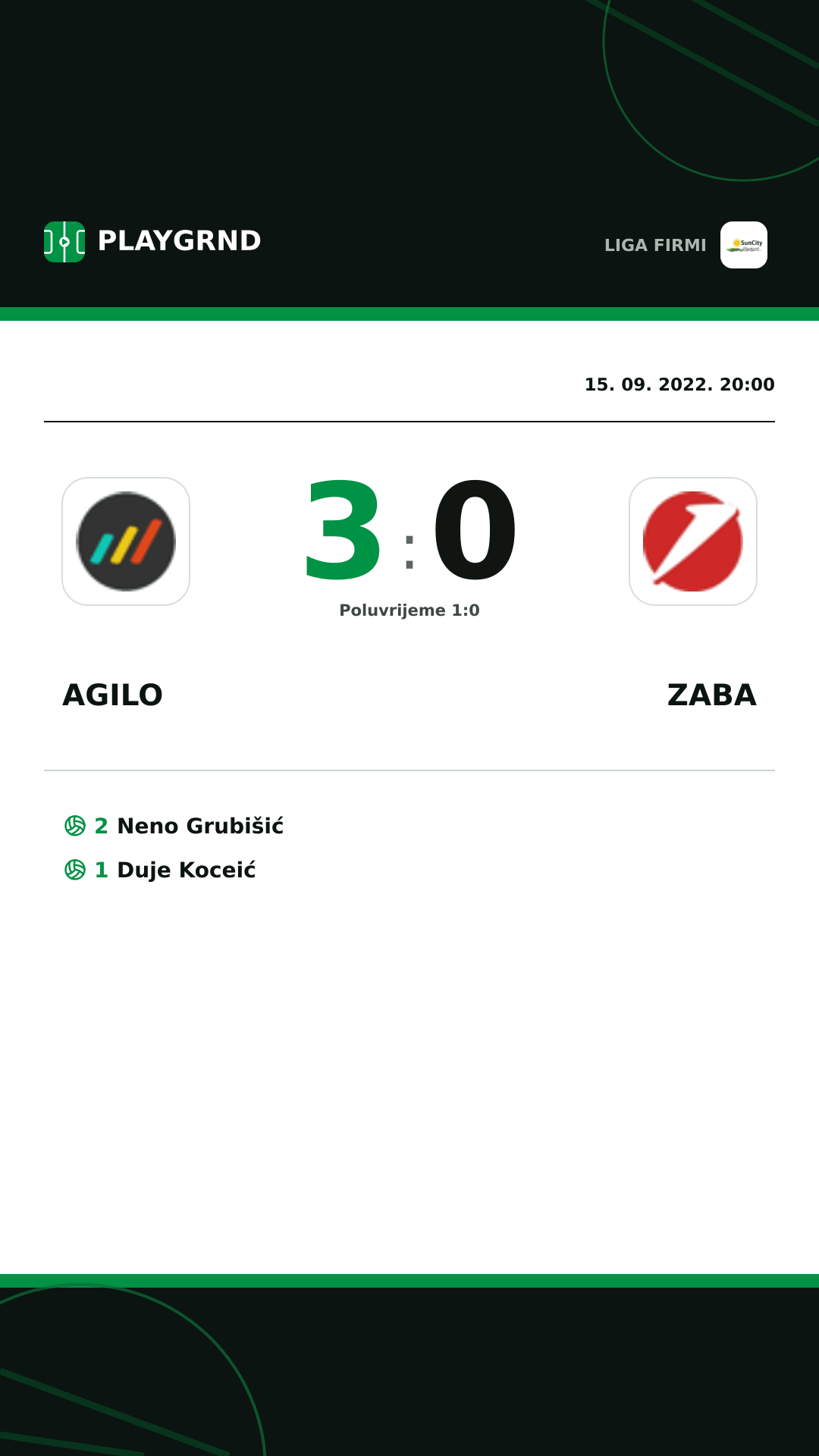 Instagram slika: Agilo 3:0 Zaba