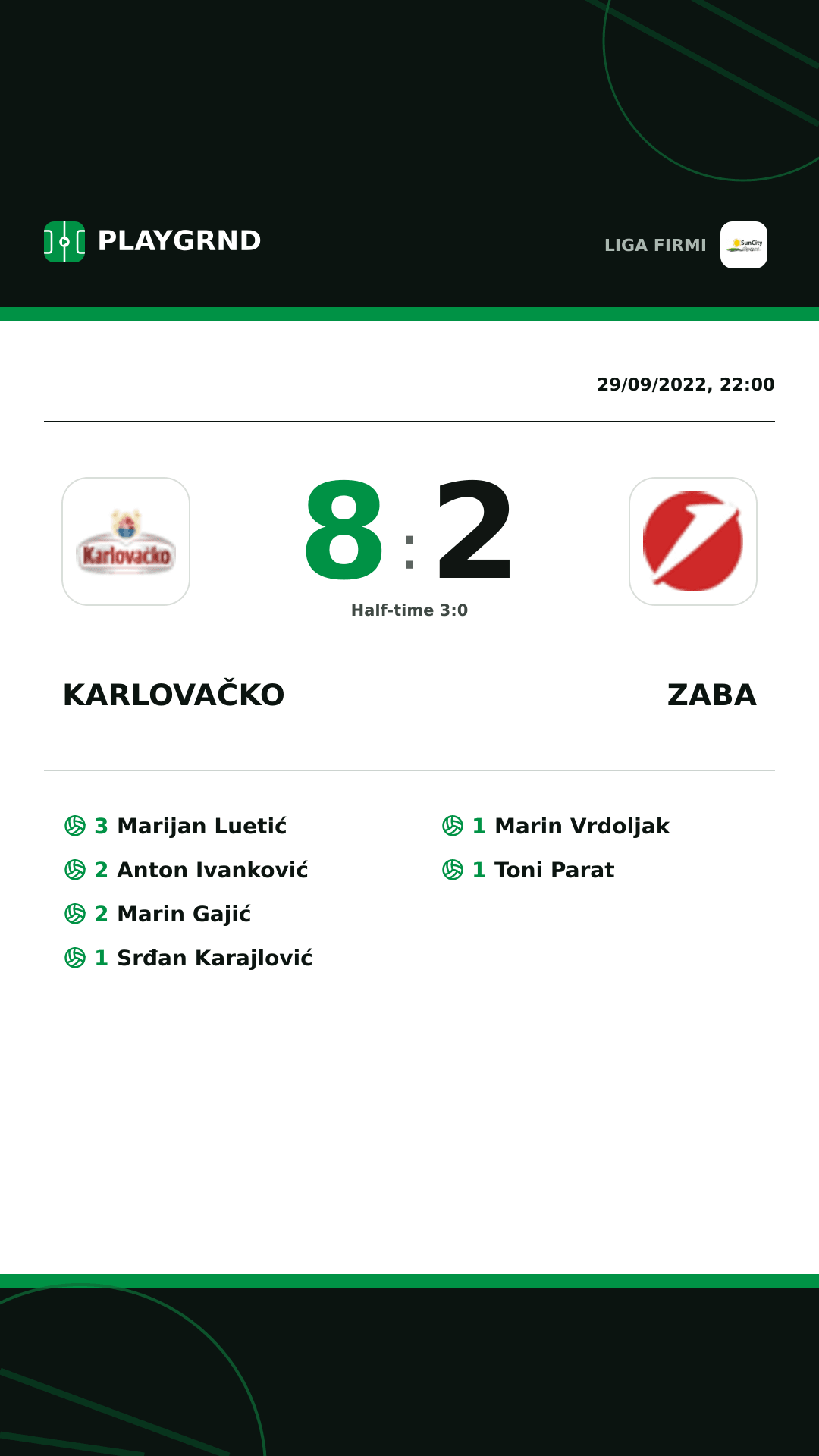 Instagram artwork: Karlovačko 8:2 Zaba