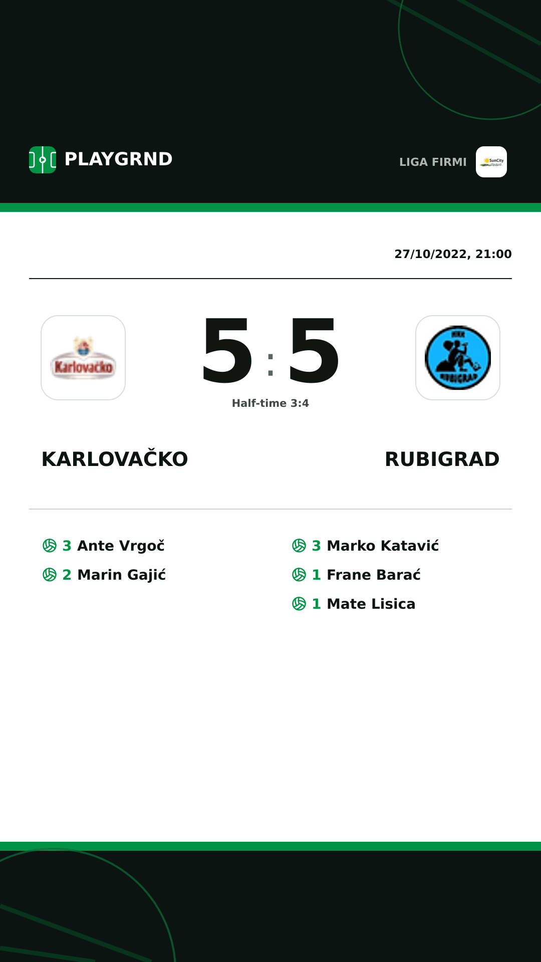 Instagram artwork: Karlovačko 5:5 Rubigrad