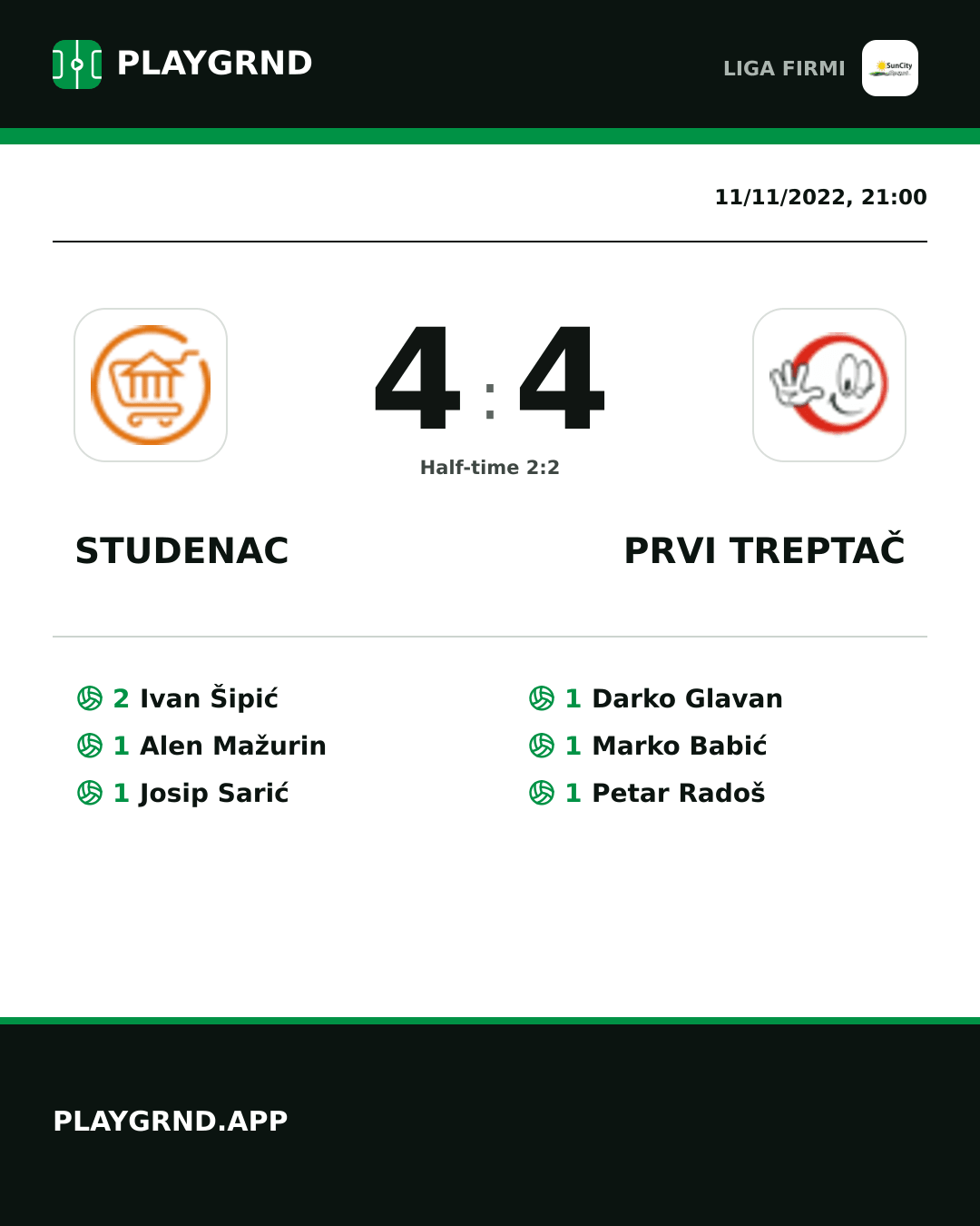 Instagram artwork: Studenac 4:4 Prvi Treptač
