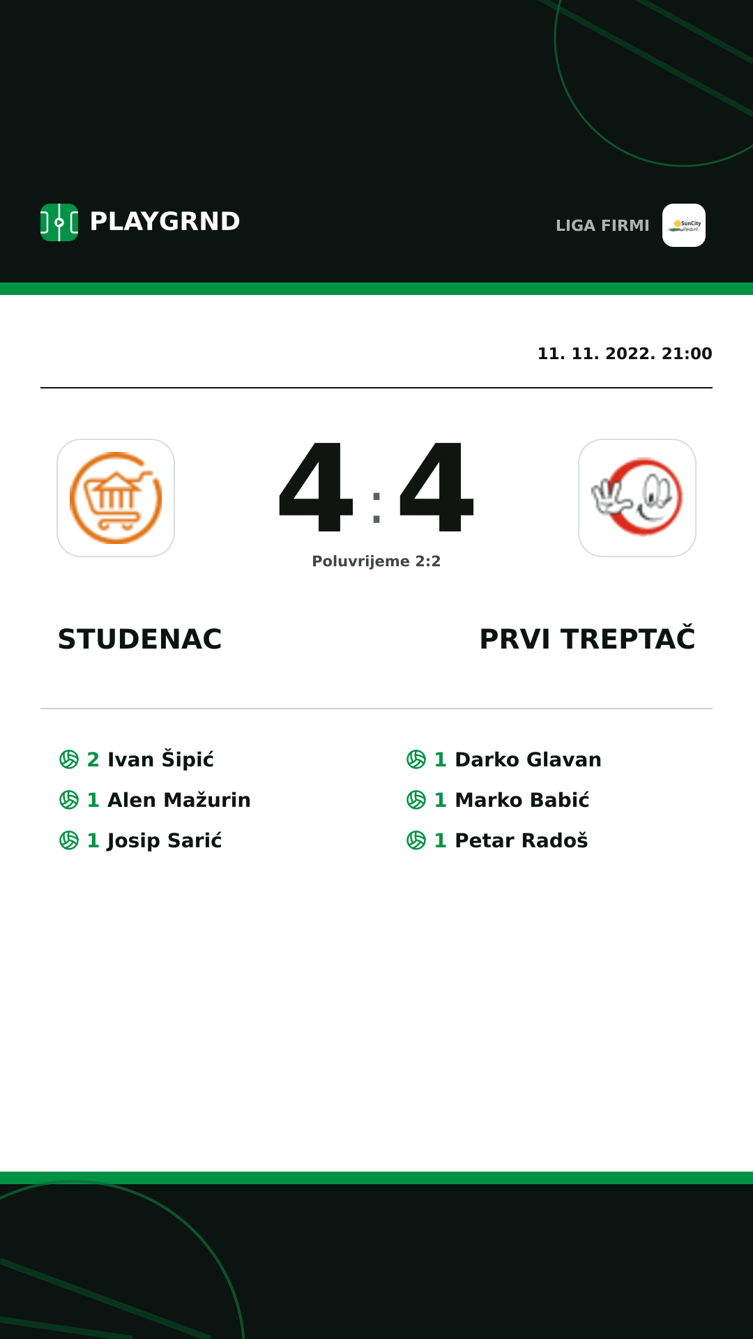 Instagram slika: Studenac 4:4 Prvi Treptač