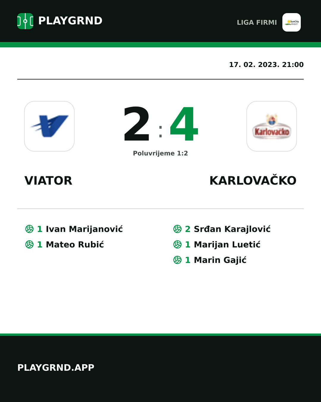 Instagram slika: Viator 2:4 Karlovačko