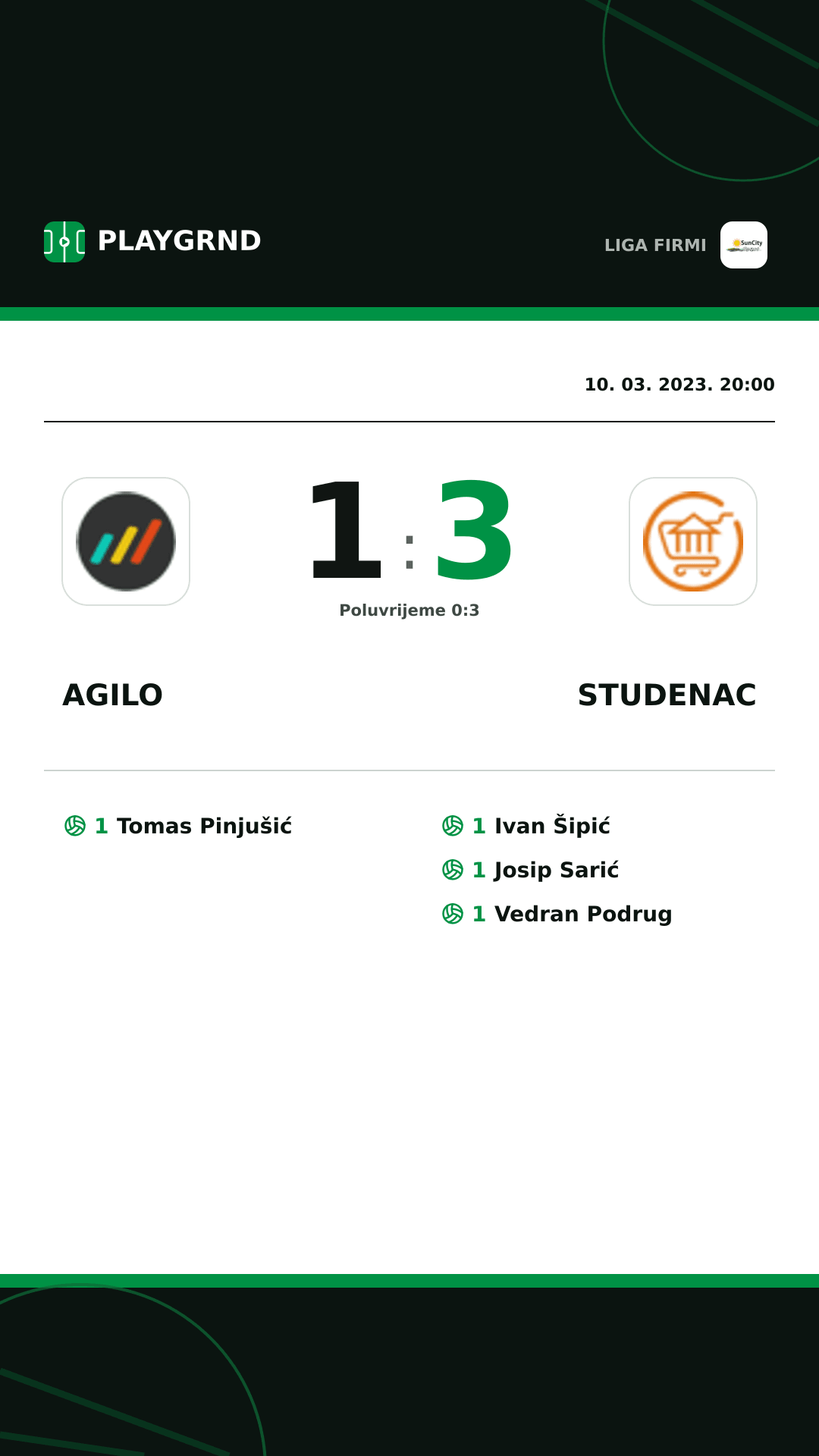 Instagram slika: Agilo 1:3 Studenac