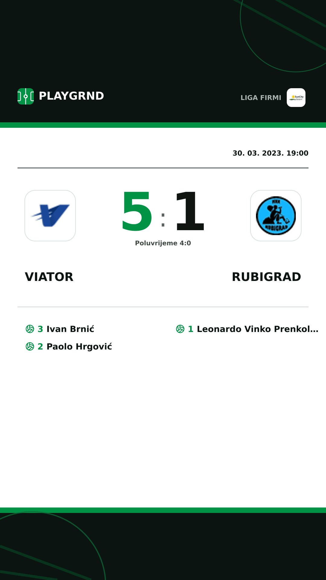 Instagram slika: Viator 5:1 Rubigrad
