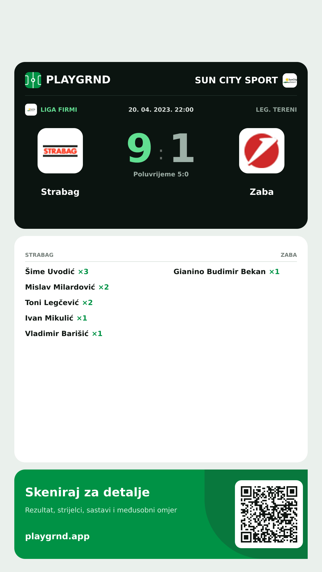 Story slika: Strabag 9:1 Zaba