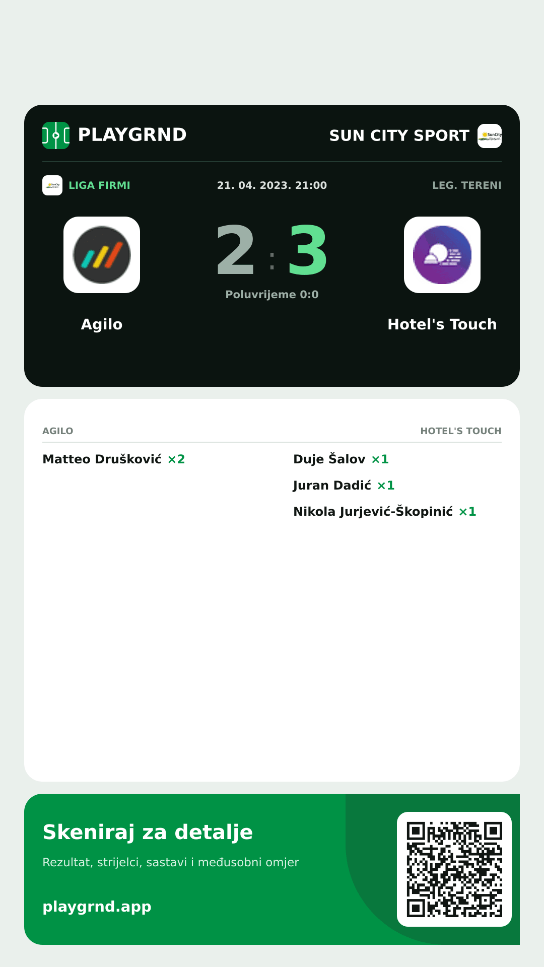 Story slika: Agilo 2:3 Hotel's Touch