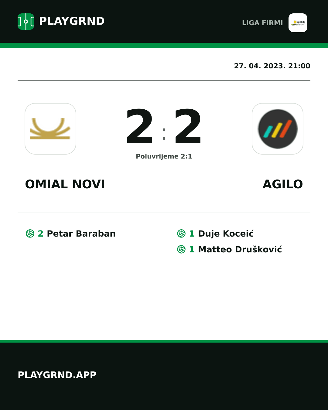 Instagram slika: Omial Novi 2:2 Agilo