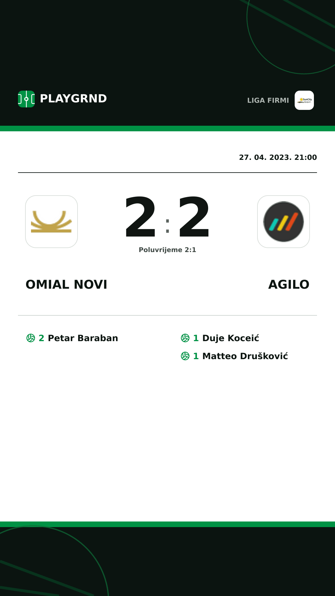Instagram slika: Omial Novi 2:2 Agilo