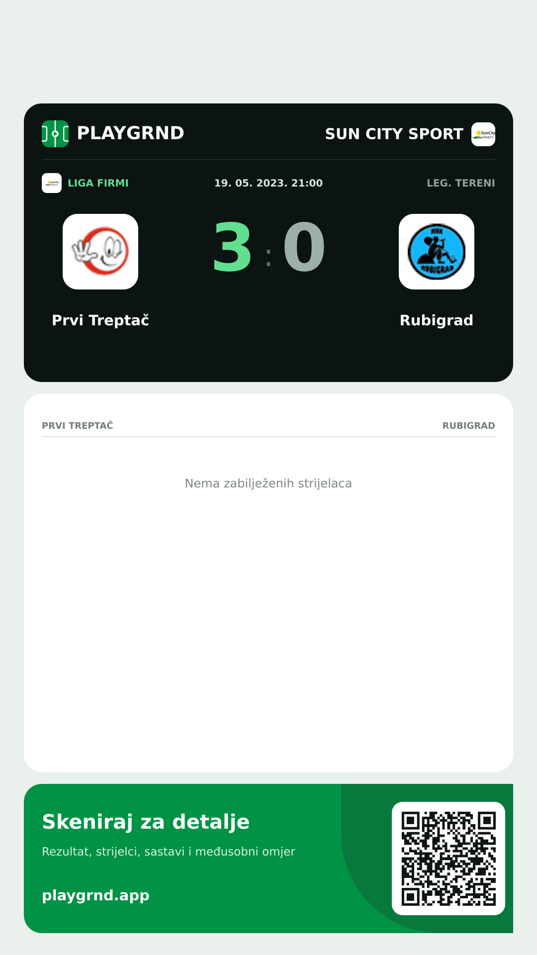 Story slika: Prvi Treptač 3:0 Rubigrad