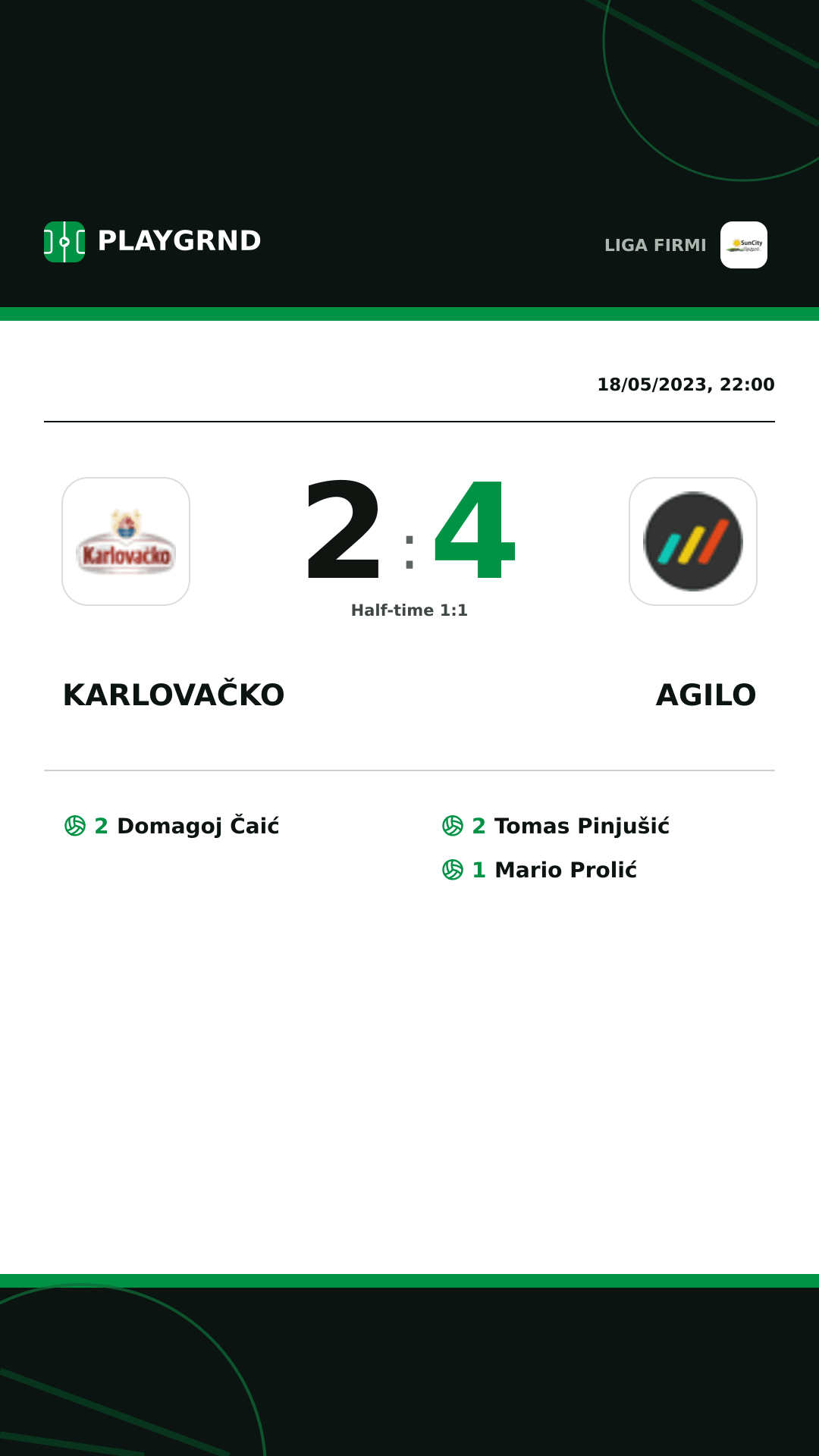 Instagram artwork: Karlovačko 2:4 Agilo