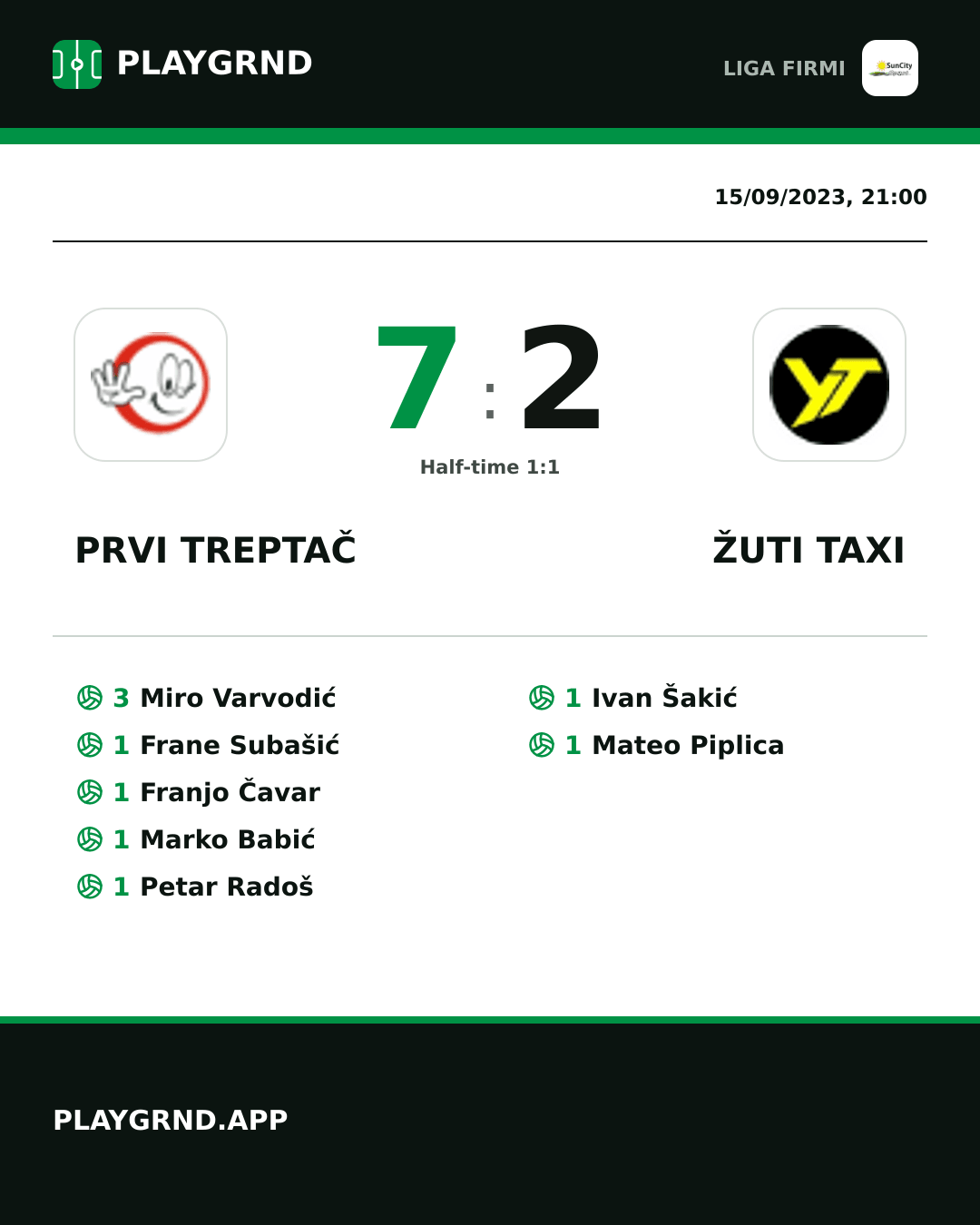Instagram artwork: Prvi Treptač 7:2 Žuti Taxi