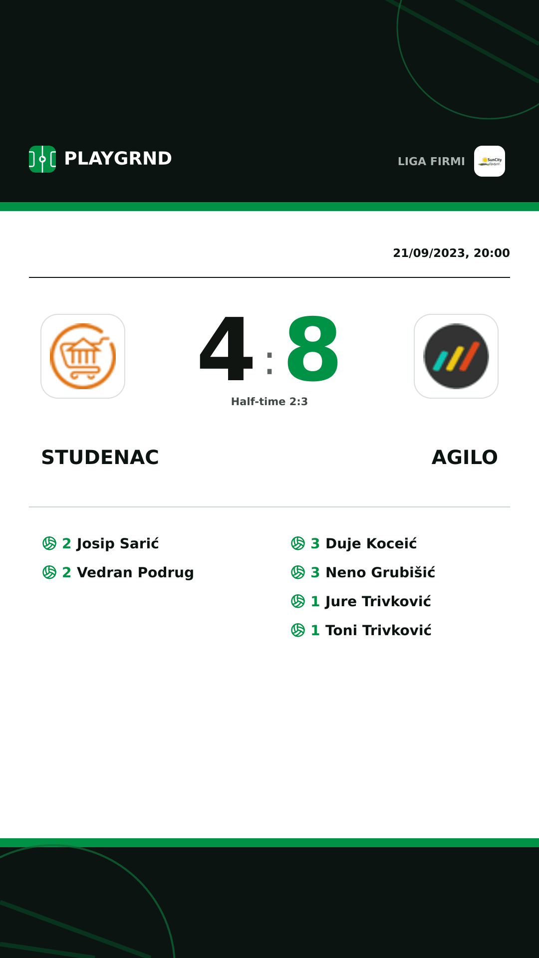Instagram artwork: Studenac 4:8 Agilo