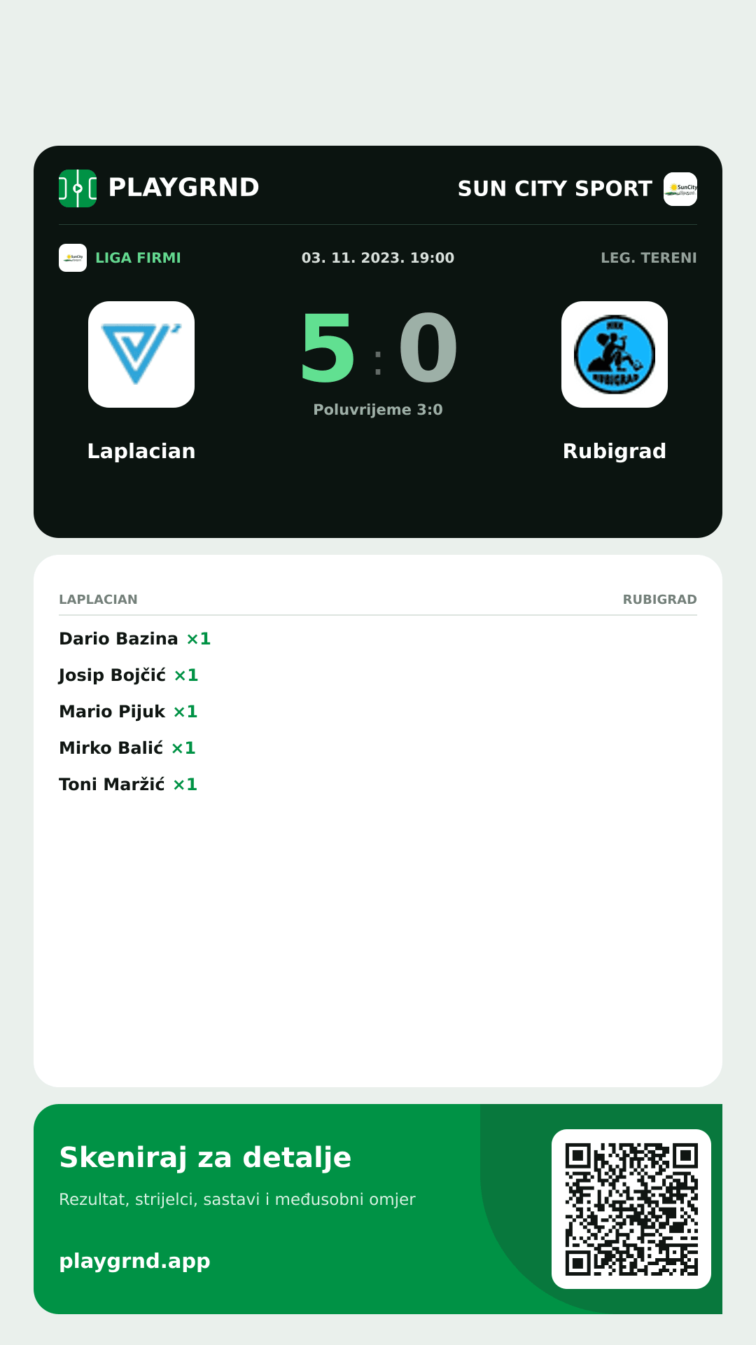 Story slika: Laplacian 5:0 Rubigrad