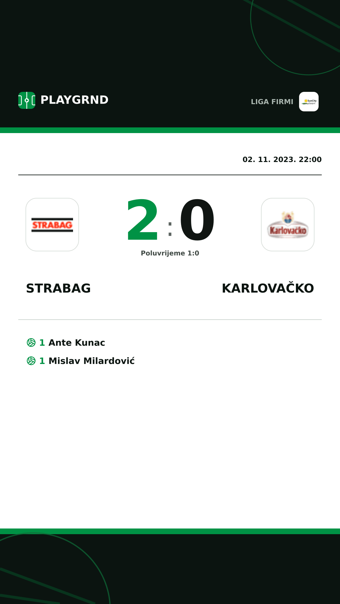Instagram slika: Strabag 2:0 Karlovačko