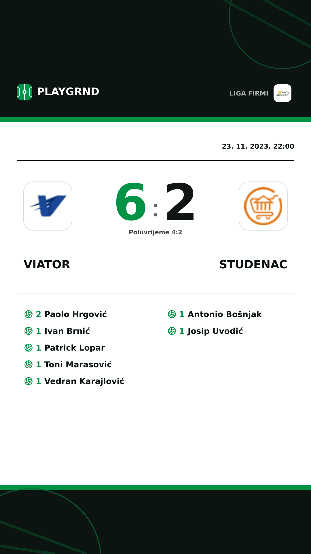 Instagram slika: Viator 6:2 Studenac