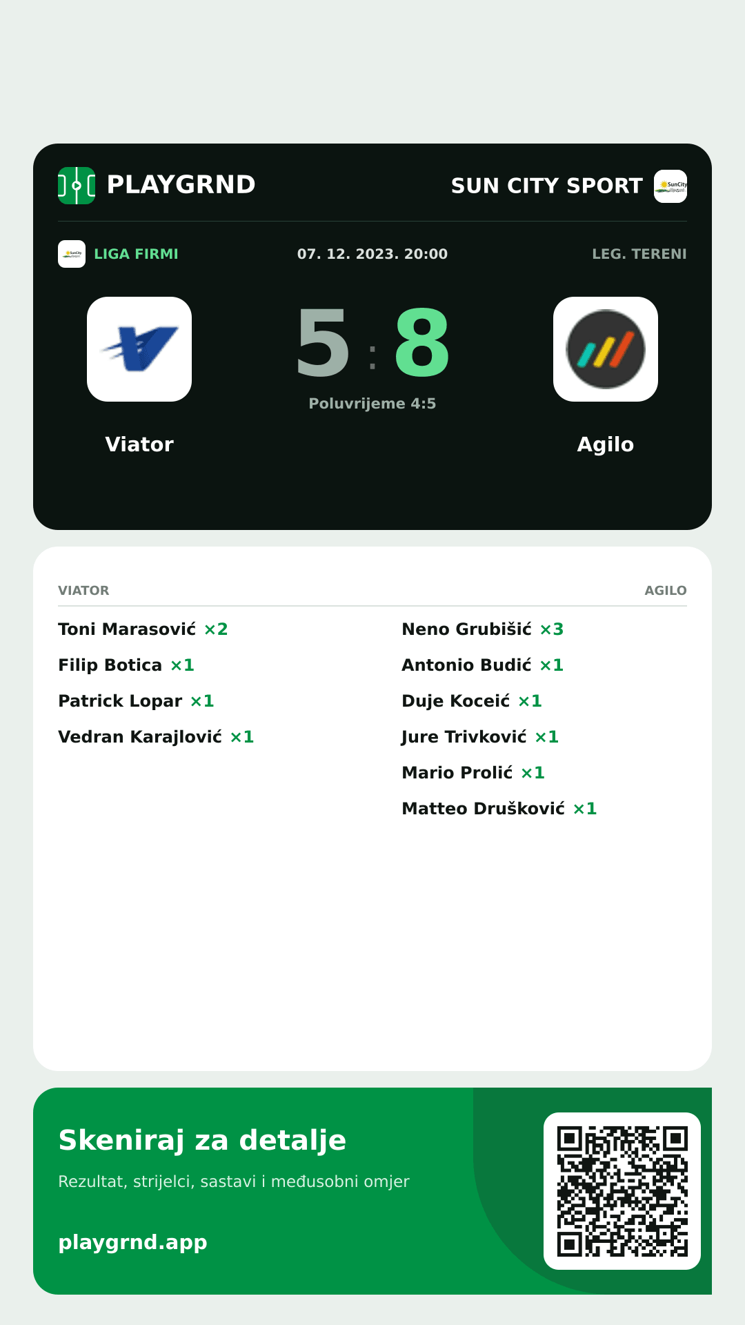 Story image: Viator 5:8 Agilo