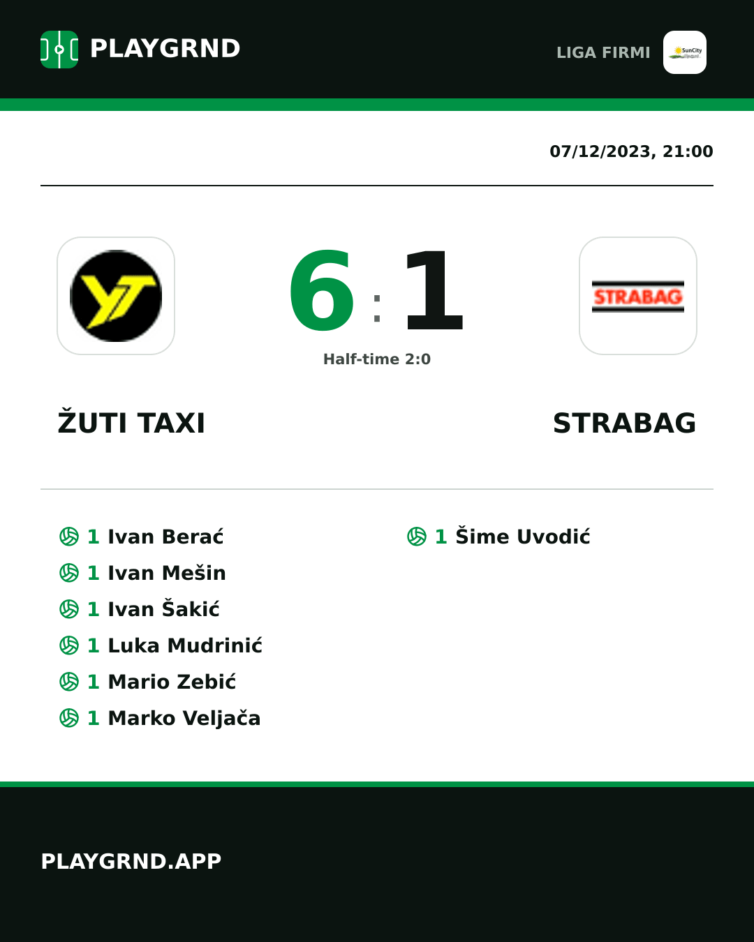 Instagram artwork: Žuti Taxi 6:1 Strabag
