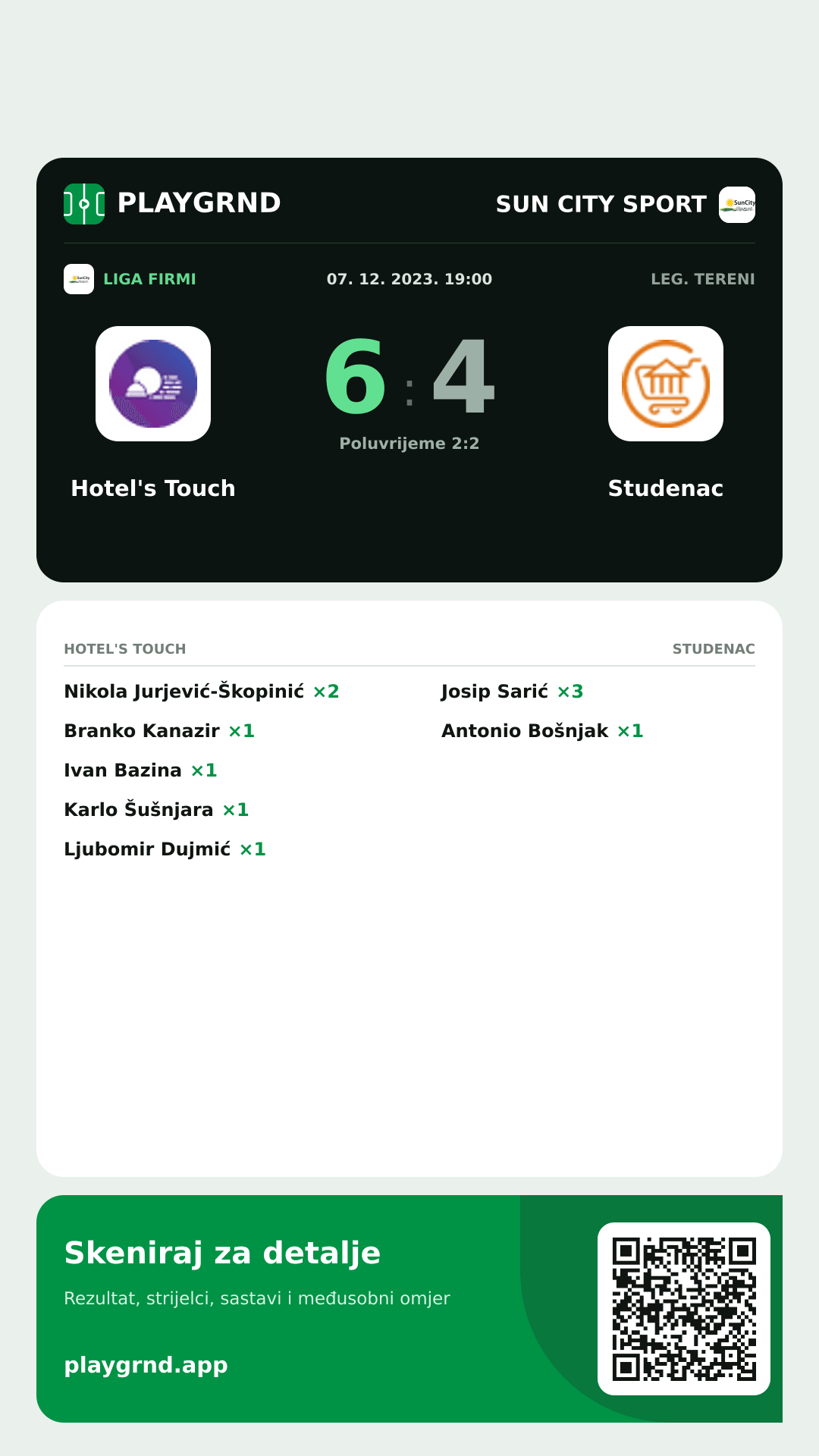 Story image: Hotel's Touch 6:4 Studenac
