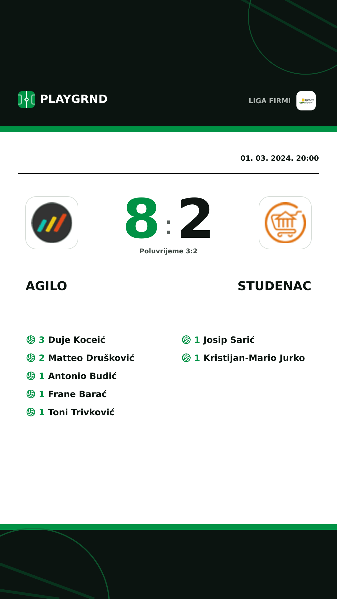 Instagram slika: Agilo 8:2 Studenac