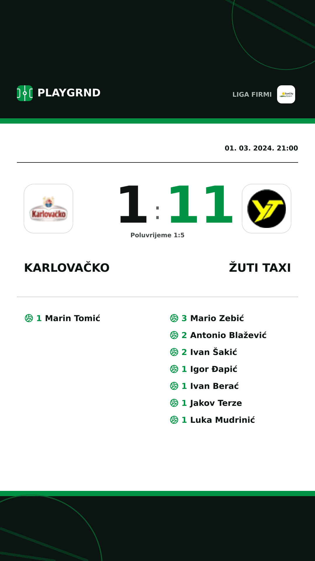 Instagram slika: Karlovačko 1:11 Žuti Taxi
