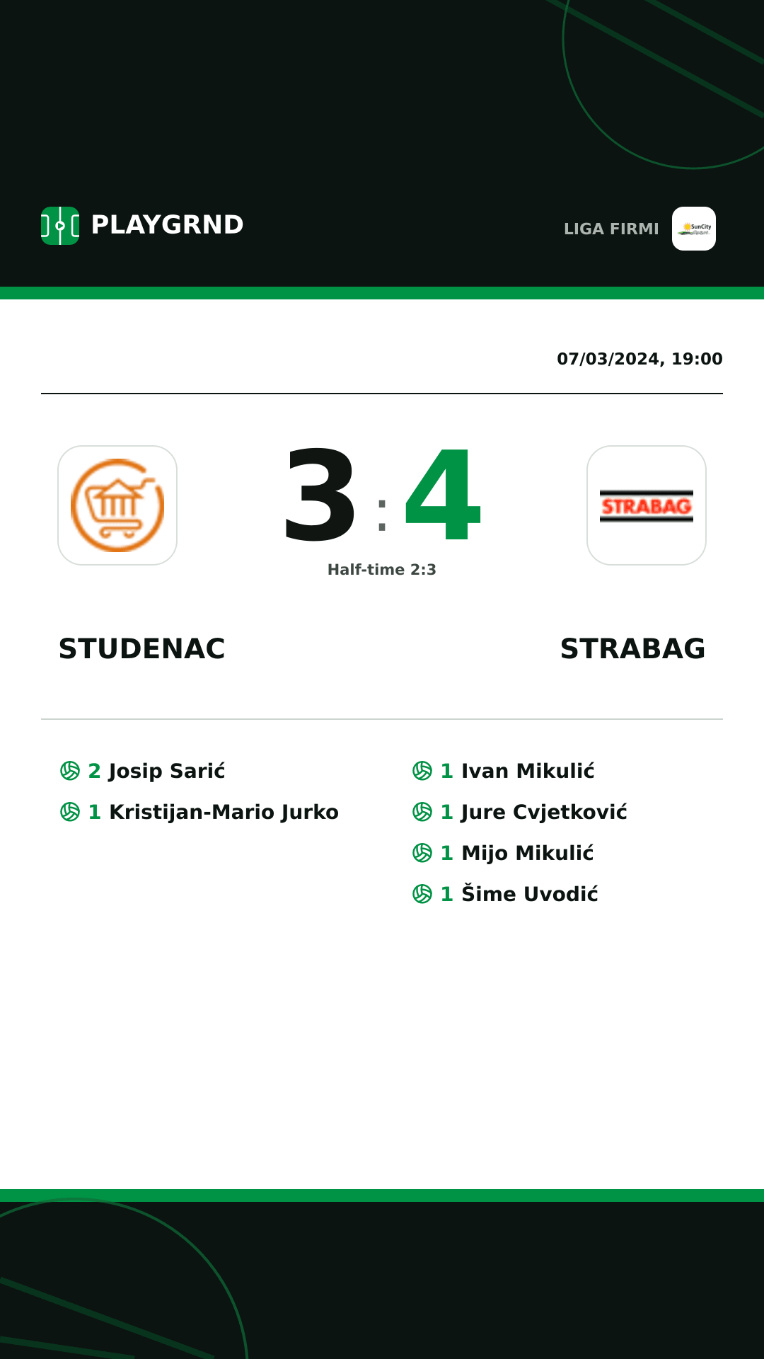Instagram artwork: Studenac 3:4 Strabag